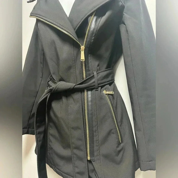 MICHAEL Michael Kors Zip Trench Coat - Picture 3 of 7